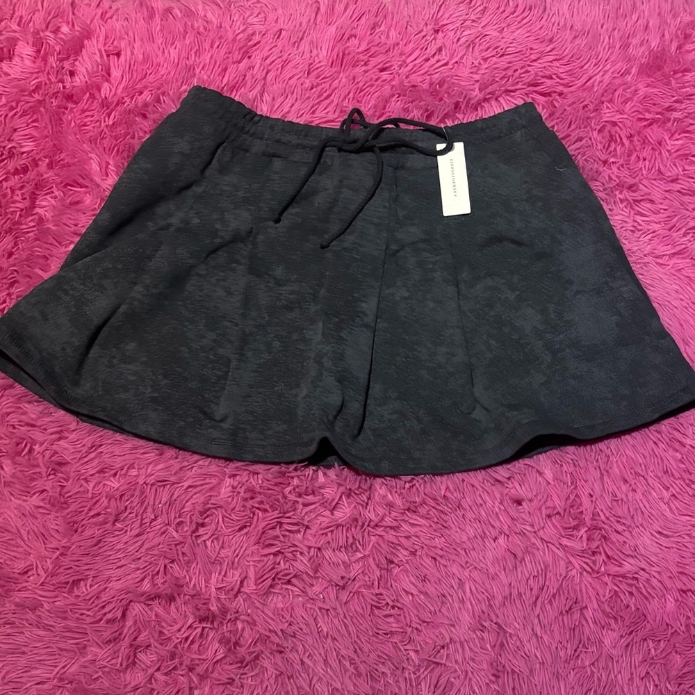 Anthropologie Pull-On Washed Mini Skirt Women Size XL/Daily Practice